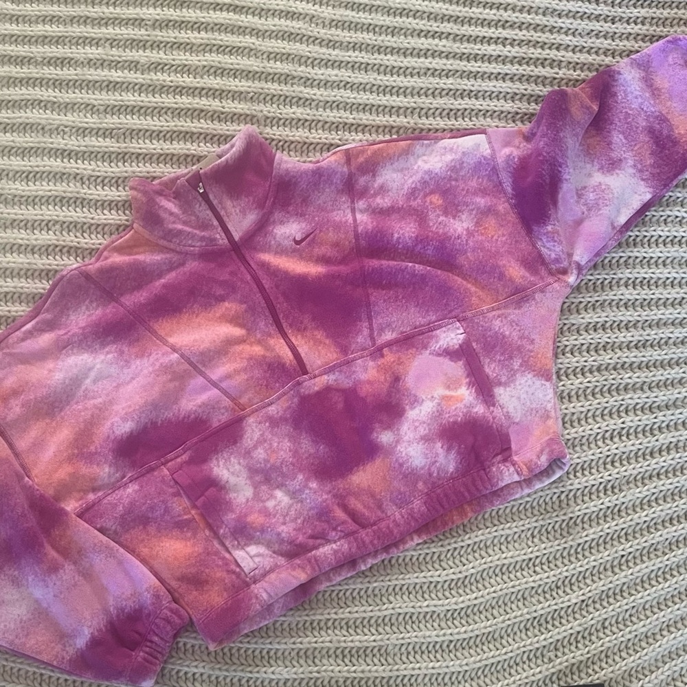 Nike Purple and Pink Women's Sweater